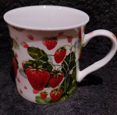 Buy Leonardo Collection Fine Bone China Strawberry Fruit Pattern Mug English Design • 4.49£