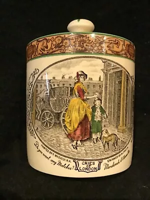 Buy Vintage Adams Wedgwood 'Cries Of London' Condiment Pot. • 12£