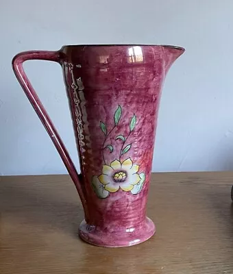Buy Antique Large Kensington-Ware Art Deco  Water Lily  Pitcher - Rare Find! • 109.50£