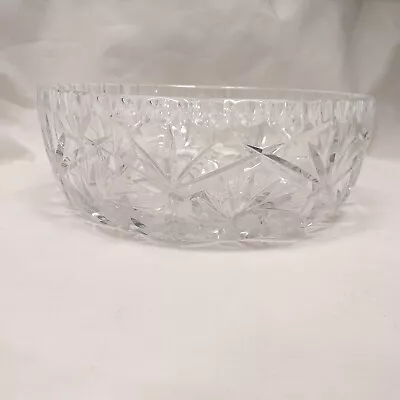 Buy Vintage Beautiful Cut Glass Fruit Bowl    #H04 • 3.99£