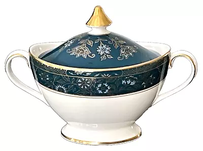Buy Royal Doulton CARLYLE Pattern (H5018) English Fine Bone China, Lidded Sugar Bowl • 25£