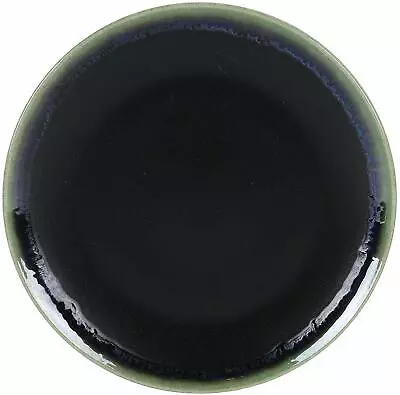 Buy DINNER PLATES Black STONEWARE 26cm MUGA Restaurant Catering -Pack 4- • 12.99£