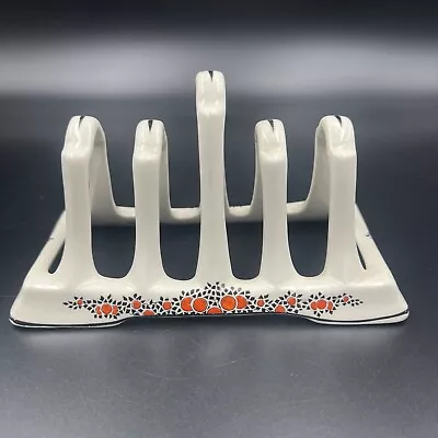 Buy Crown Ducal Orange Tree Pattern Large Toast Rack Stand A1211 RARE • 29.95£