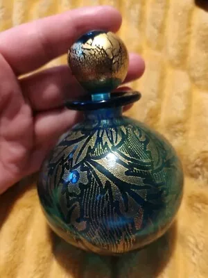 Buy Lsle Of Wight Vintage Elizabethan Tapestry Art Glass Perfume Bottle. • 68£