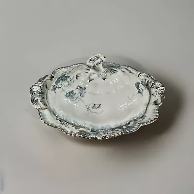 Buy Antique John Maddock Sons Royal Viterous VIRGINIA Lidded Dish • 36.35£