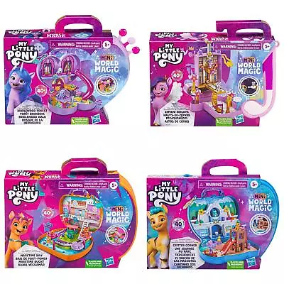 Buy My Little Pony Mini World Magic Playset Water Reveal Compact Creations 40+ Piece • 12.97£