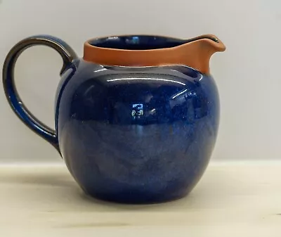 Buy Suffolk Tableware Henry Watson Pottery Blue Stoneware Spouted Speckled Creamer • 15.99£