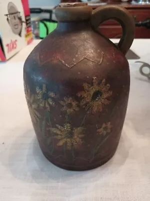 Buy Susan Winget Handpainted Bob’s Art Pottery Jug Golden Garden Lang 8.5in • 32.62£