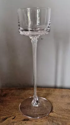 Buy Vintage Wedgwood Glass Clear Brancaster Candleholder Rsw15/2 8 1/2 Inches • 9.99£