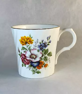 Buy Crown Trent Floral Tea / Coffee Mug / Cup Fine Bone China Staffordshire England • 9.27£