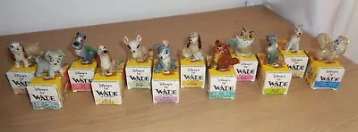 Buy Set Of 12 (1-12) Disney Wade Whimsies With Boxes • 120£
