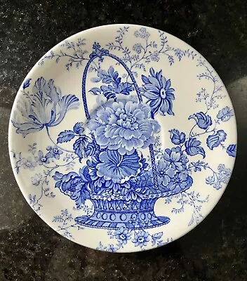 Buy Burleigh Charlotte Plate Blue And White LimitedEdition JohnLewis 150Years 16cm • 13.99£