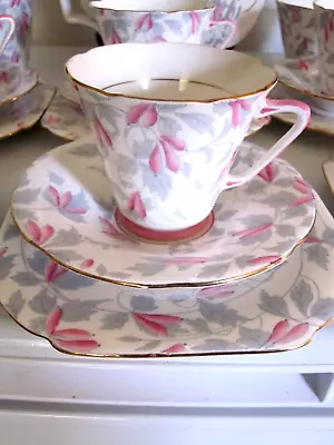 Buy Rare Grafton 'ashley' Art Deco Bone China  23 Piece Tea Set,with Tea Pot • 59.99£