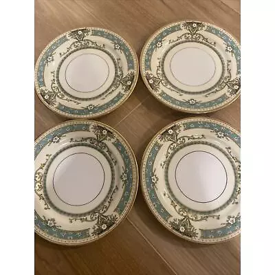 Buy Noritake Beauvais 6.25” Plate Set Of 4 Fine China Gold Rim Made In Japan • 37.28£