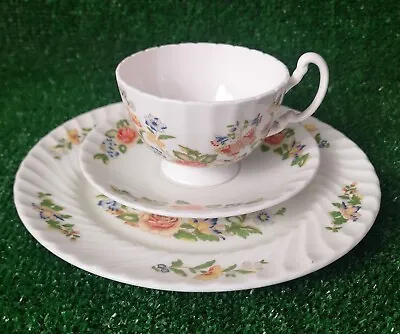Buy  Aynsley Cottage Garden Fine Bone China Trio Cup Saucer & Side Plate • 11.45£