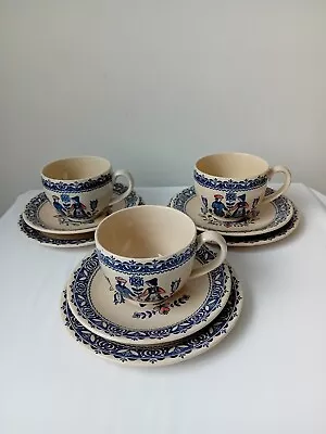Buy Johnson Brothers Hearts And Flowers 3 Trios Cup Saucer & Plate See Description • 15£