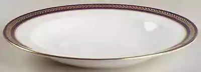 Buy Coalport Blue Wheat Rimmed Soup Bowl 5946618 • 74.51£