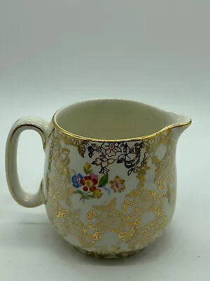 Buy  Vintage LORD NELSON Creamer Elijah Cotton Made In England 3  Tall Gold Detail • 12.11£