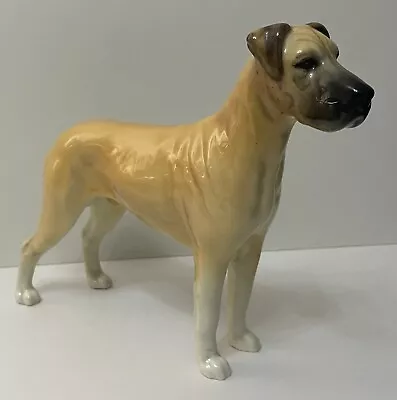 Buy Vintage 1940s Beswick Great Dane Dog Figurine Collectible (Near Mint Condition) • 30£