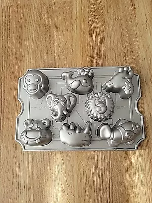 Buy Nordic Ware Zoo Friends Cake Muffin Baking 3D Mould Pan Tin Childrens Cookware • 14£