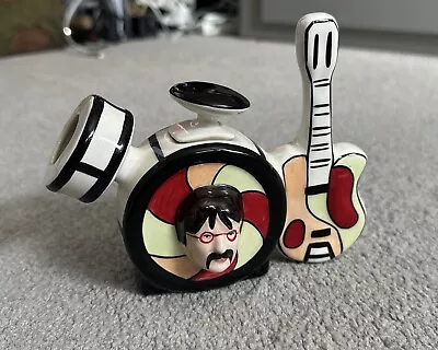 Buy Rare Collectible Lorna Bailey The Beatles Story John Lennon Drum & Guitar Teapot • 15£