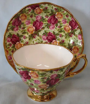 Buy Royal Albert Old Country Roses Chintz Cup & Saucer • 33.45£