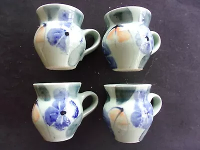 Buy Set Of 4 Coffee Mugs HEALY POTTERY IRELAND • 18.59£