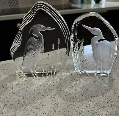 Buy Heron Glass Paperweights  • 10£