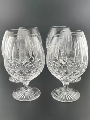 Buy Royal Doulton Crystal Brandy Glasses X 6 Hampstead Pattern • 49.99£