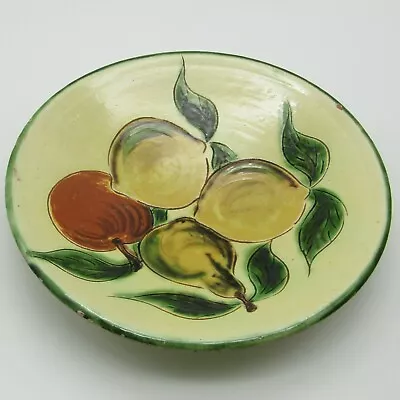 Buy Puigdemont. 20th Century Polychrome Fruit Decor Ceramic Plate • 45.52£