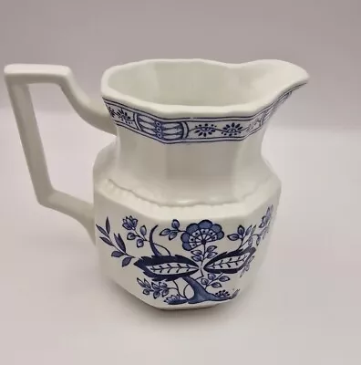 Buy Kensington Ironstone Staffordshire England Coventry Blue Onion Milk Jug ½Pint • 5£