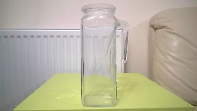 Buy Measuring Jug With Handle Vintage Clear Glass ITALY • 6.99£