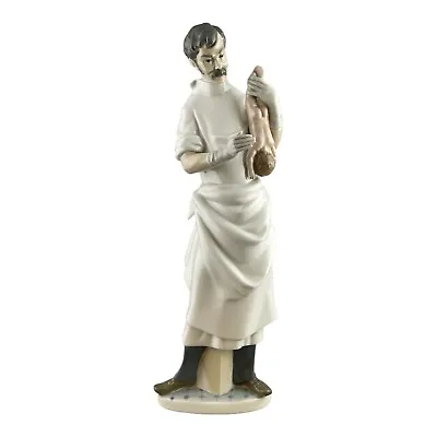 Buy Lladro Obstetrician Doctor Baby Porcelain Figurine 4763 Spain • 102.51£