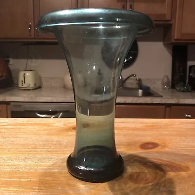 Buy Elegant Blue Glass Vase • 28.01£