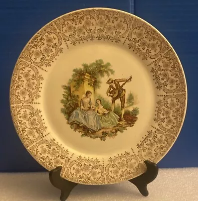 Buy 1940's China D'Or By Limoges -American Triumph 22K Gold 10.25” Salad Plate • 22.41£