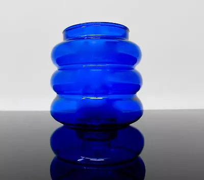 Buy Funky Art Glass Retro Looking Space Age Hoop Vase Scandinavian Style • 9.99£