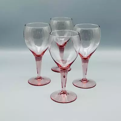 Buy 80s Mikasa “Elegance Elegant Rose” Wine Glassware Set 4 Piece • 58.25£