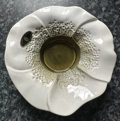 Buy Honiton Pottery Flower Candle Tee Light Holder, Excellent Condition • 9.99£