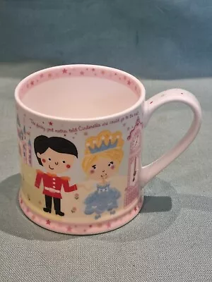 Buy Queens Colourful Fairytale Cinderella Decorated Fine China Small Childs Mug GC • 6.99£