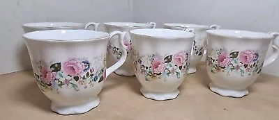 Buy 6 X Royal KENT China Tea Cup SET Floral • 9£