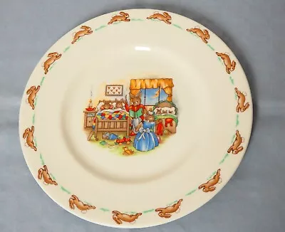 Buy Vintage 1970s Royal Doulton Bunnykins 20cm Plate  Bedtime Story  Excellent Cond. • 10£