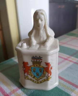 Buy Rare Clifton Crested Ware, Northwich Judge, Miss Deakin, 42 Witton St, Unique  • 15£