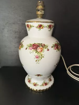 Buy Royal Albert OLD COUNTRY ROSES Large Table Lamp Base 15in H • 39£
