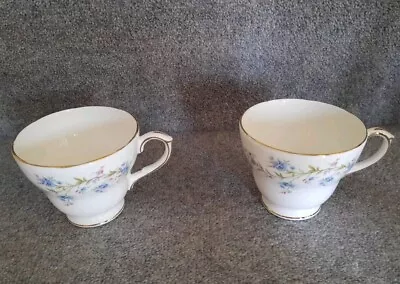 Buy 2 X Duchess Tranquility Bone China Replacement Tea Cups Like Doulton • 7£