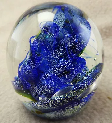 Buy Mtarfa Glass Paperweight With Original Label • 6.99£