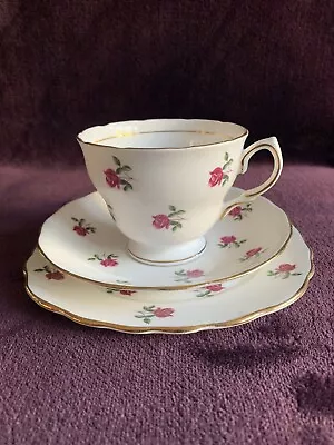 Buy Colclough Ditsy Rose Bone China Trio • 8£