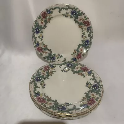 Buy Royal Cauldon Victoria Small Cake Plate Set Of 4  • 5£