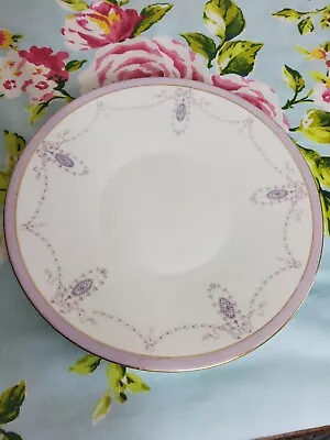 Buy Antique Art Nouveau Bone China Shelley Rare Lilac Bows And Swags Cake Plate • 15£