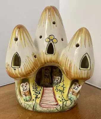 Buy Vintage Derek  Fowler Studio Pottery Toadstool Mice Children's Lamp Night Light • 19.99£