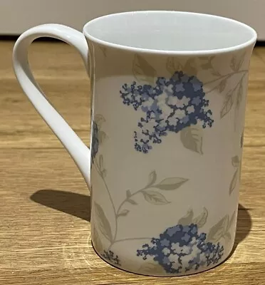 Buy Set 2 Laura Ashley Floral Blue Portland China Coffee Tea Cups Mugs Buddleia • 9.95£